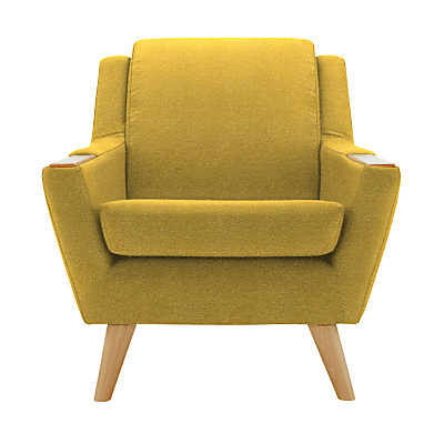 G Plan Vintage The Fifty Five Armchair Bobble Mustard